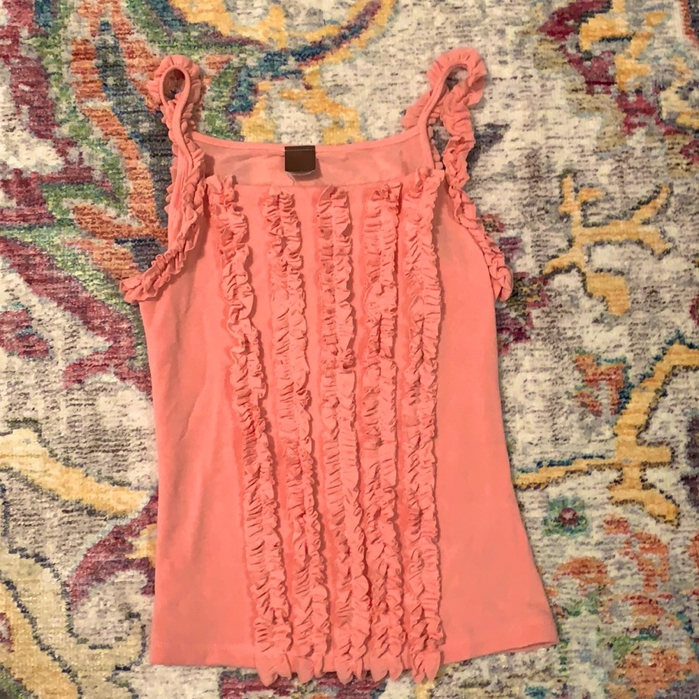 Y2K ruffle tank